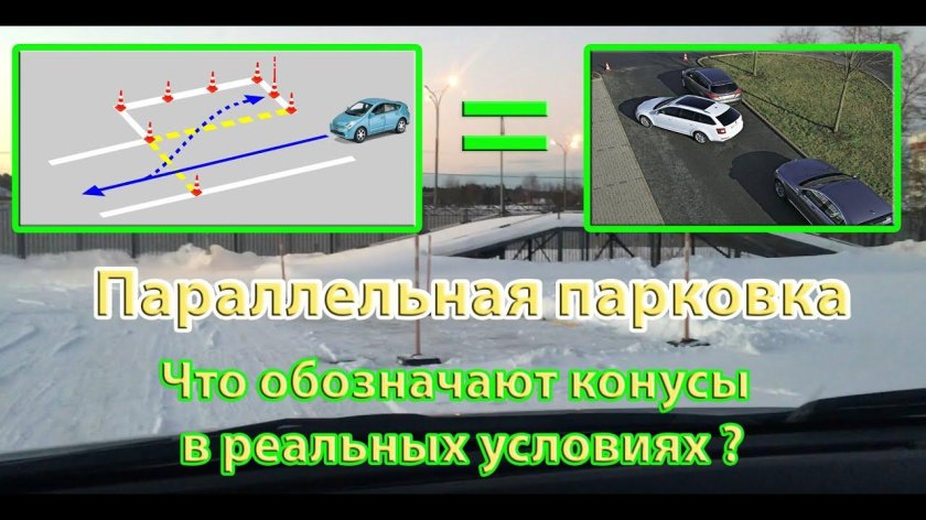 Параллельная парковка автодром ГАИ