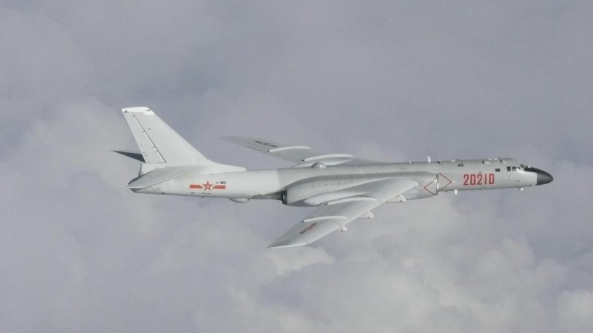 Хун-6к китайский стратегический бомбардировщик