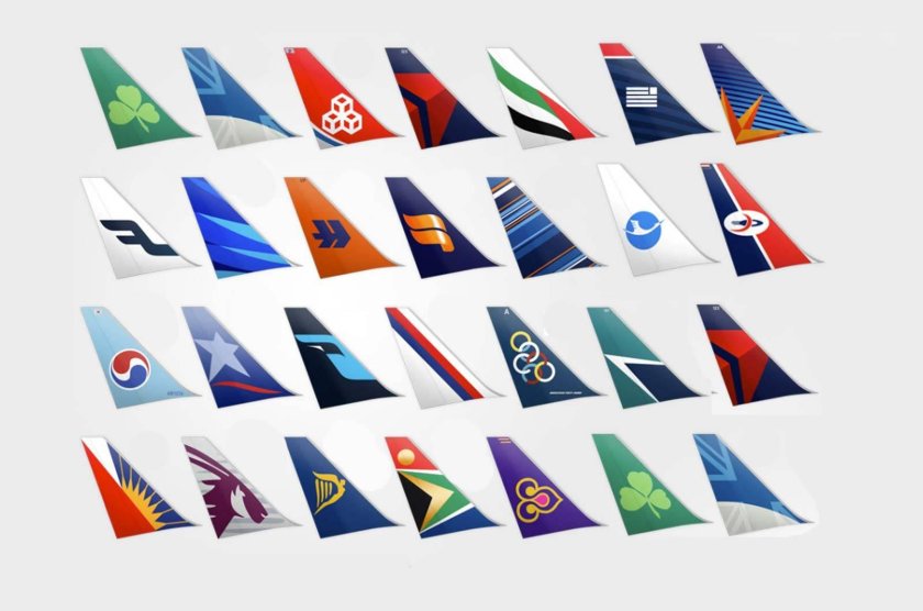 Эмблемы российских авиакомпаний