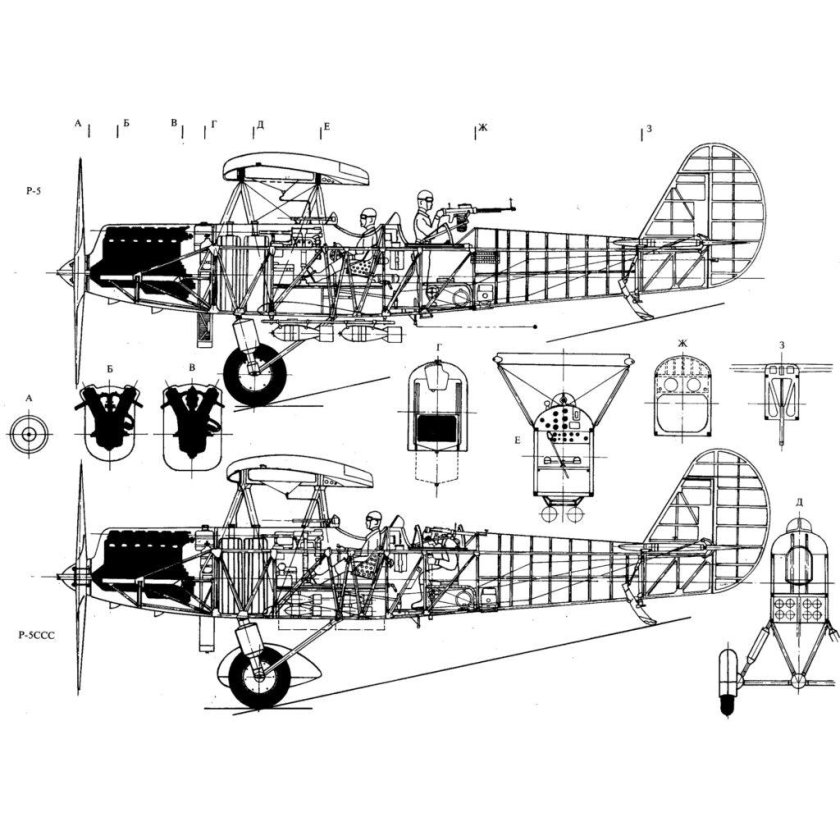 Самолёт Поликарпова р-5