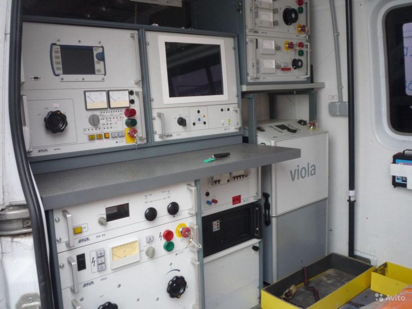 Передвижная электролаборатория ЭТЛ-35