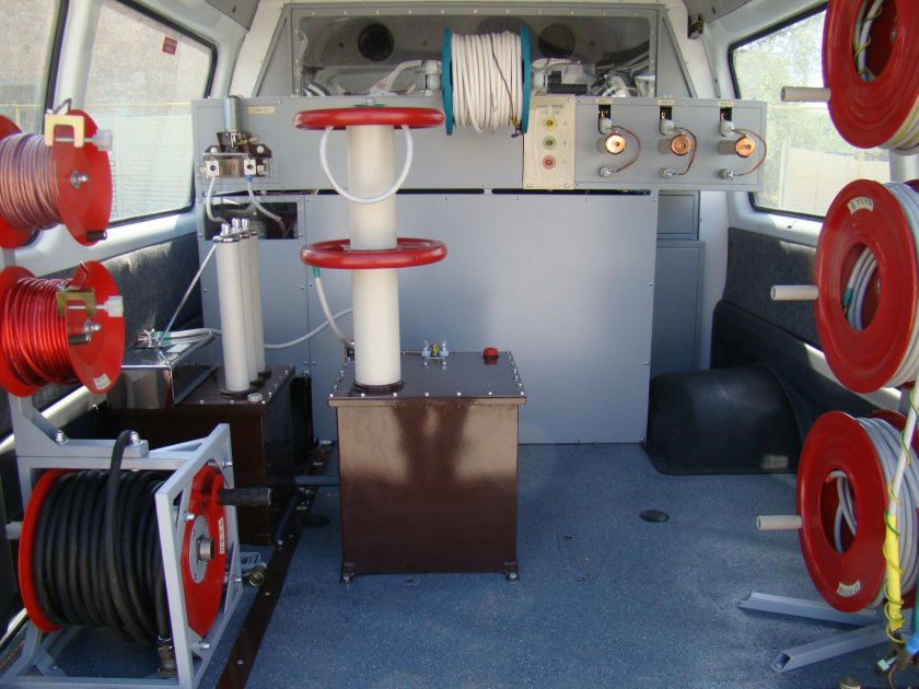 ЭТЛ-35к электротехническая лаборатория передвижная комплексная