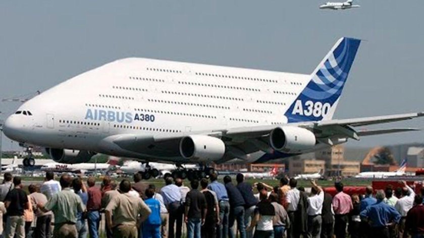 Самый большой Аэробус а380