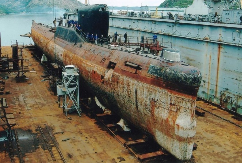 Подводная лодка к-19 проект 658