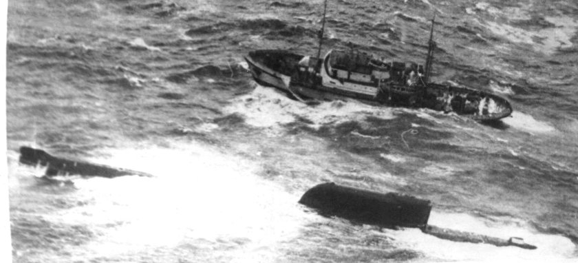 Авария на Советской атомной подводной лодке к-19.