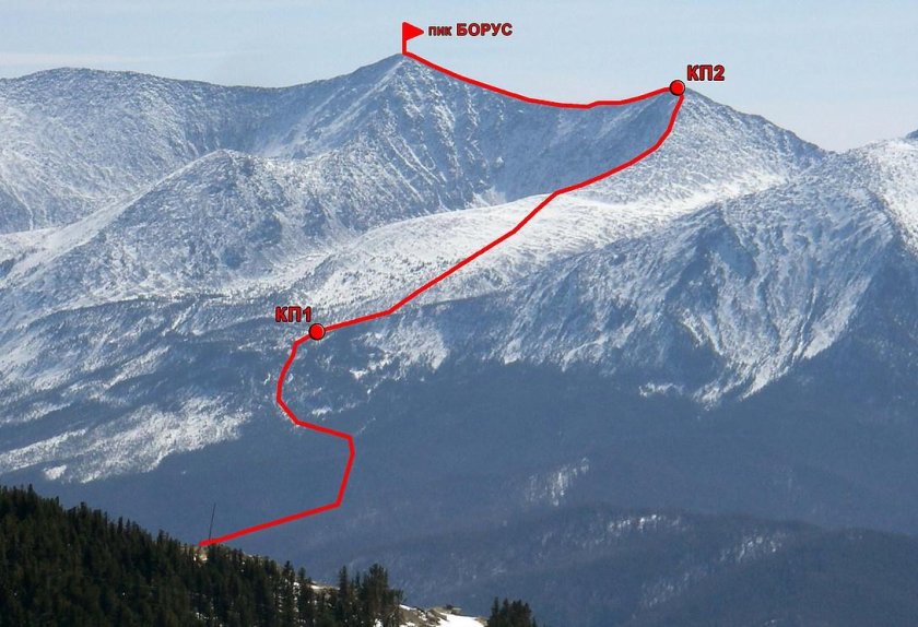 Гора Борус Хакасия высота