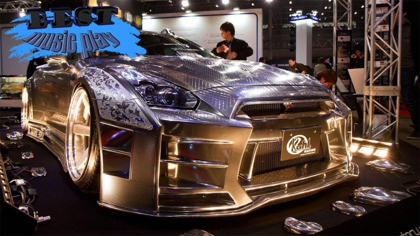 Тюнингованная машина