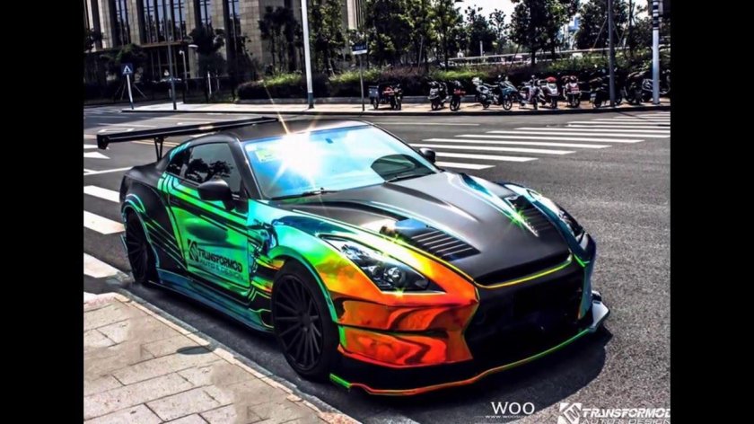 Nissan GTR r35 Wrap