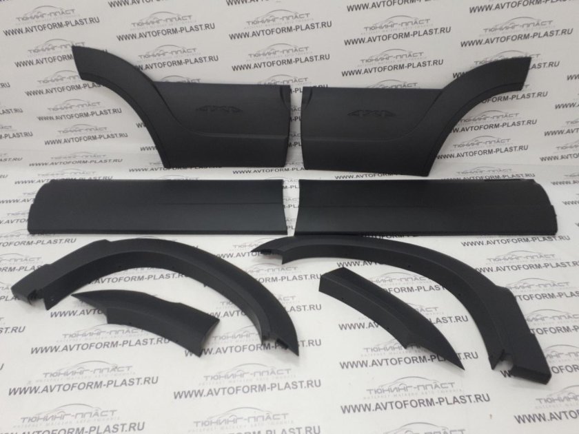 Молдинги Шевроле Нива 2123 артикул