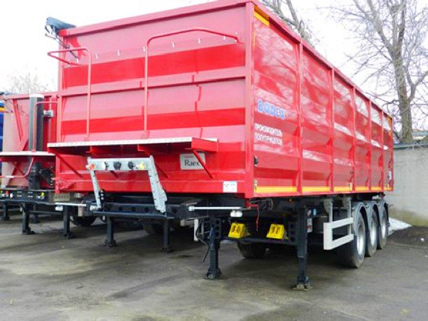 Полуприцепы зерновозы Bodex