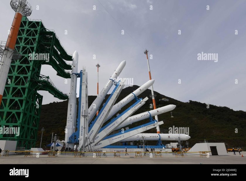 Южная Корея с космоса