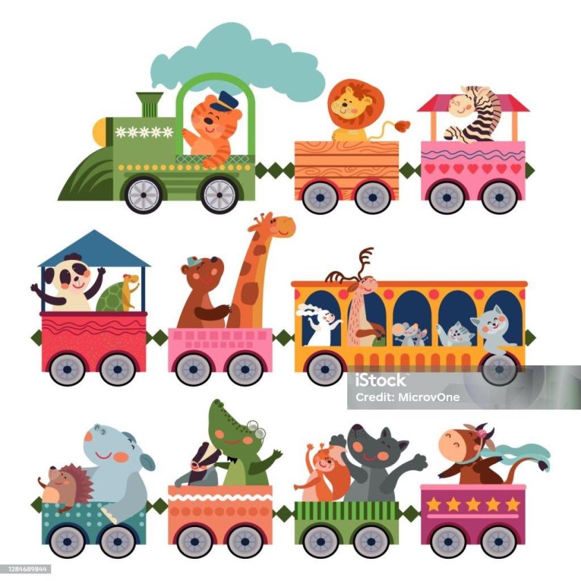 Поезд зоопарк