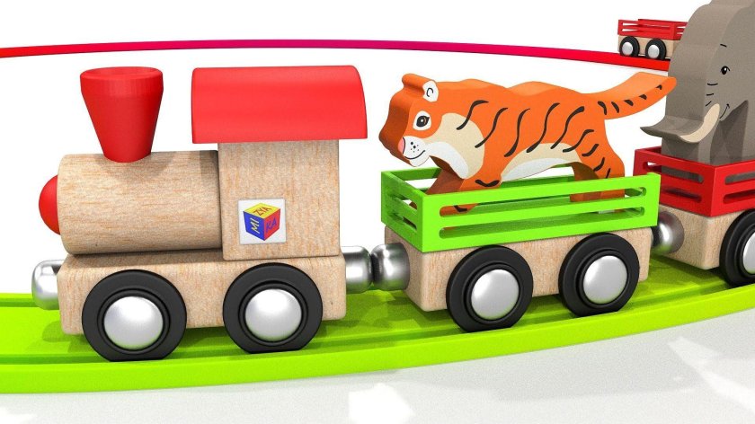 Мизяка Дизяка паровозик Чух Чух зоопарк