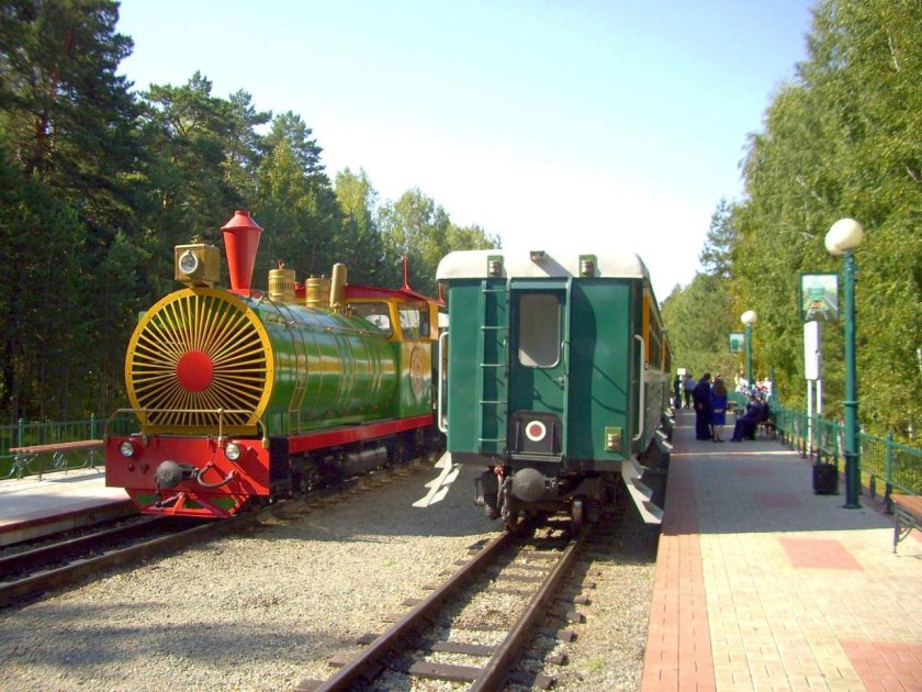 Заельцовский парк железная дорога