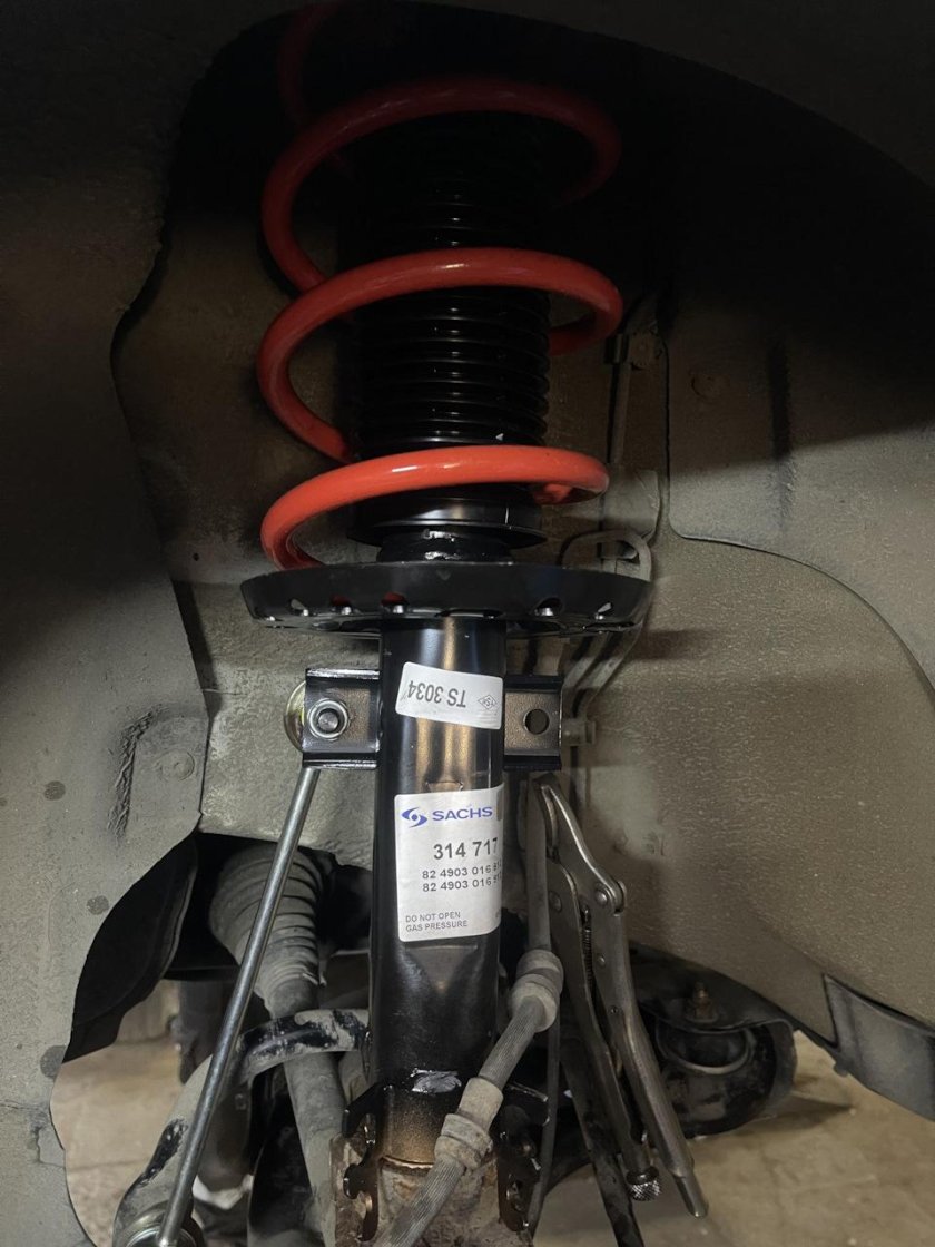 Полная замена подвески s-Max