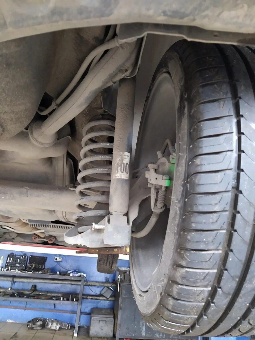 Задняя подвеска Шкода Рапид 2021