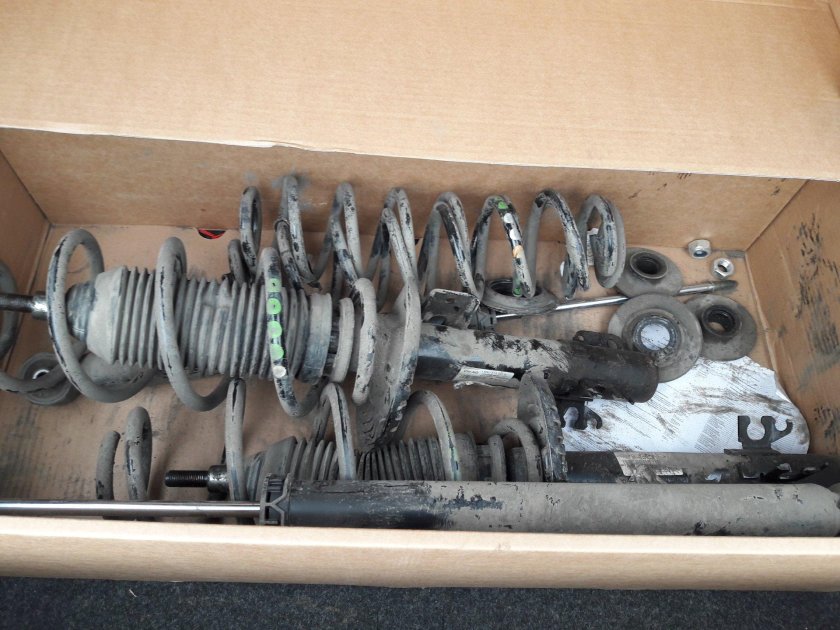 Задняя подвеска Шкода Рапид 2016