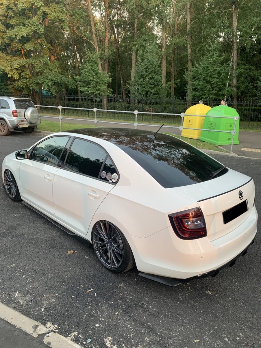 Шкода Рапид на пневме