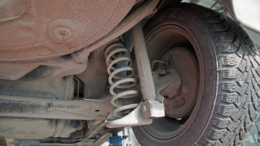 Skoda Rapid задняя подвеска