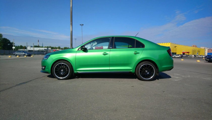 Европодвеска Шкода Рапид