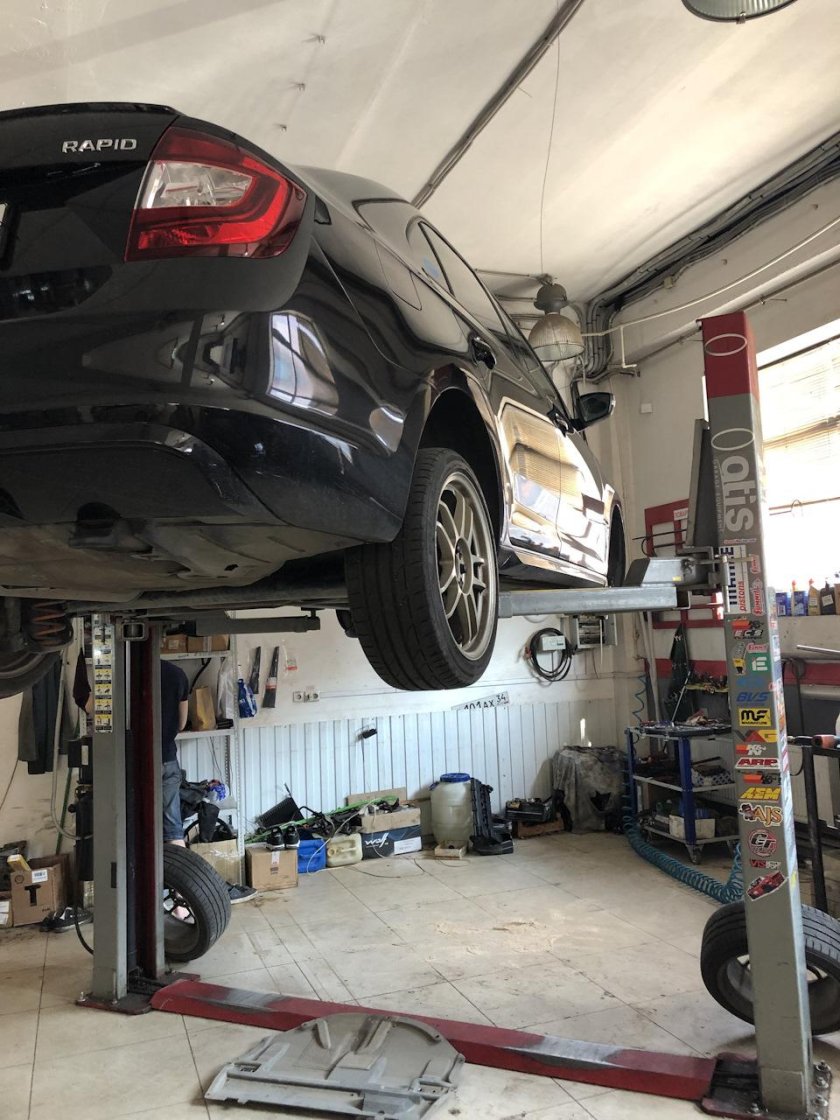 Ходовая Шкода Рапид