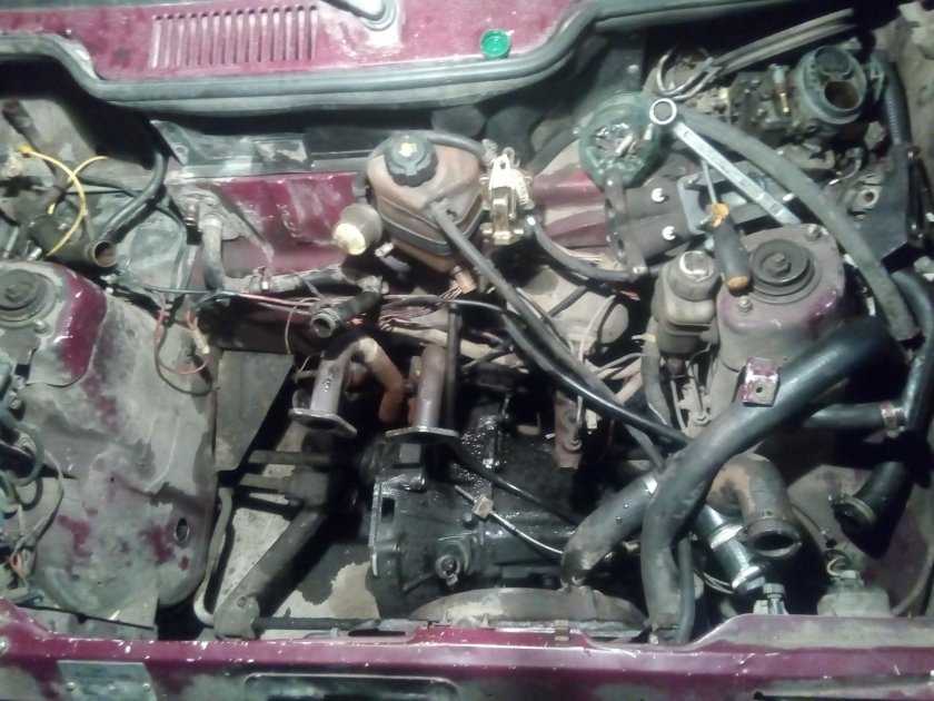 Крепление двигателя Ока 11113