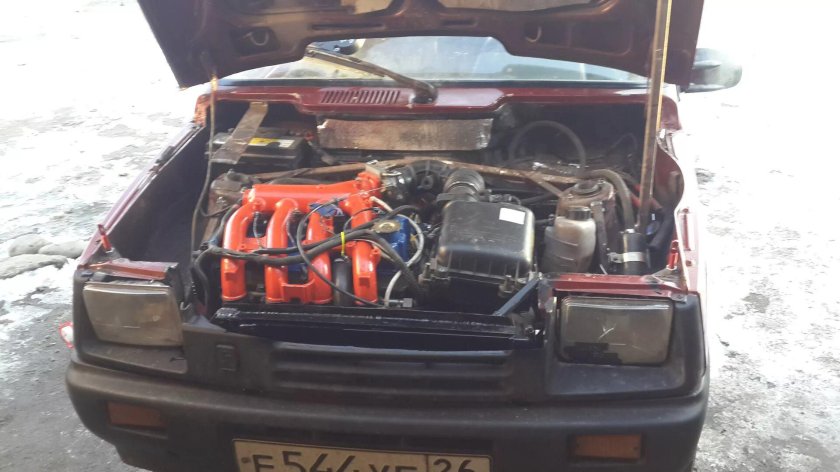 Ока с мотором от ВАЗ 2108