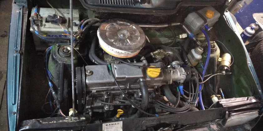 Ока с двигателем ВАЗ 2108