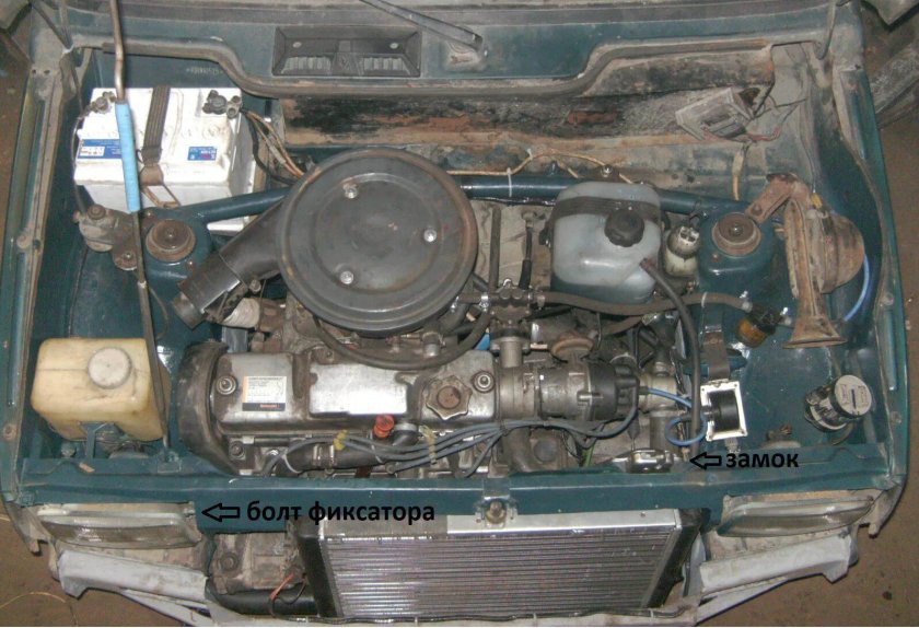 Ока с двигателем ВАЗ 2108