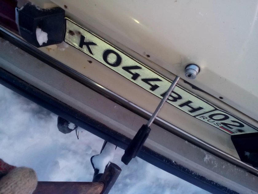 Открытие багажника с кнопки ВАЗ 2106