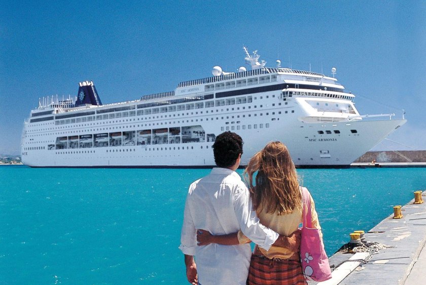 Круизный лайнер Карибское море