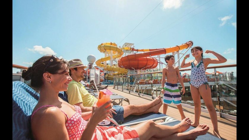 Дети на круизном лайнере