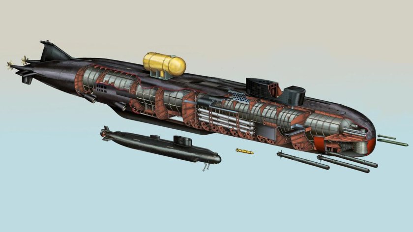 Подводная лодка Белгород 09852