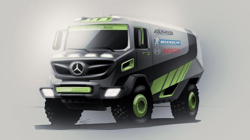 Mercedes Unimog Dakar