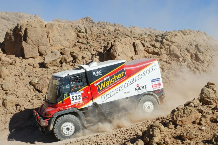 Унимог на Дакаре