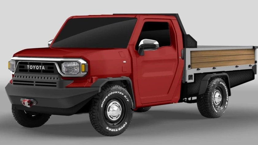 Новая Тойота концепт пикап модульный