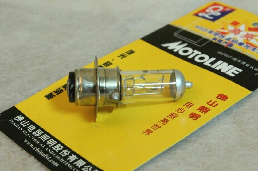 Лампа 12в 35/35w p15d-25-3 в фару японских скутеров.