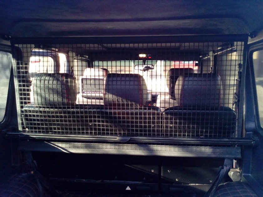 Сетка багажника w463