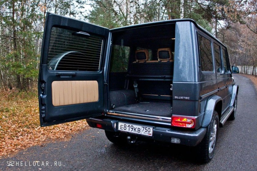 Мерседес Гелендваген багажник
