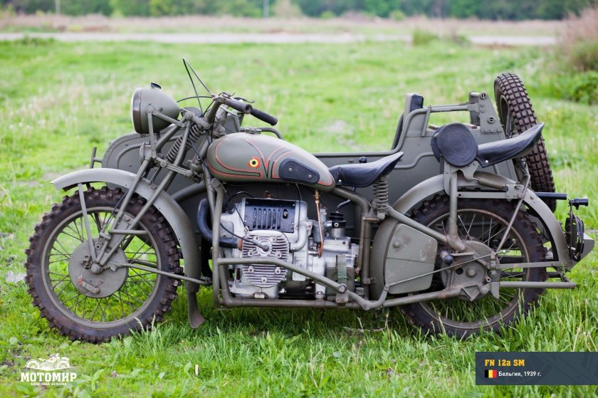 Мотоцикл FN m12a SM