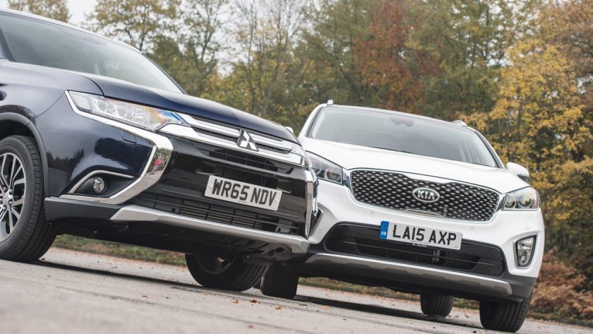 Мицубиси Аутлендер или Киа Соренто
