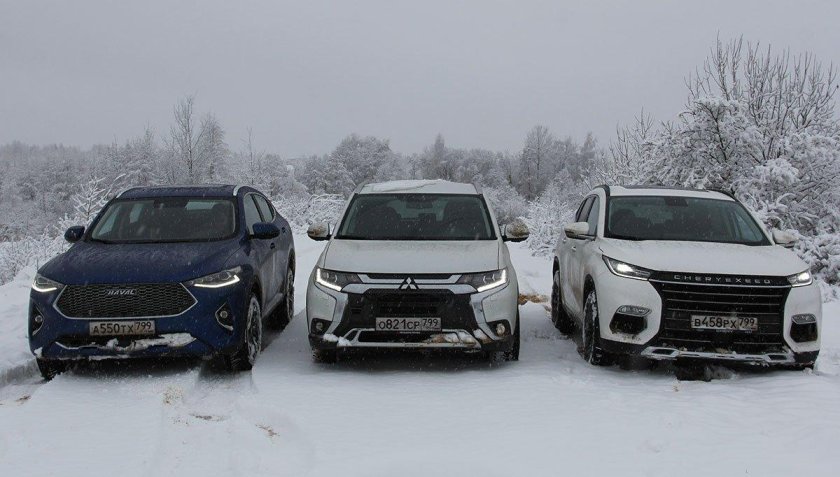 Сравнение Аутлендер и Хавал ф7х