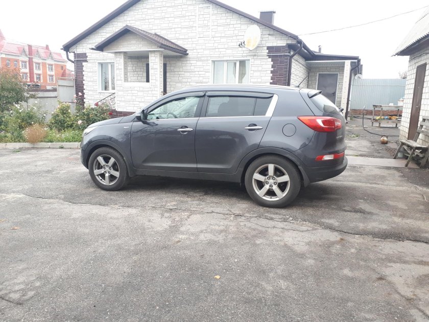 Диски 18 от аутлендера на Киа Спортаж