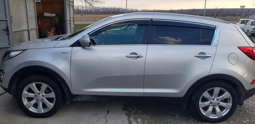 Поставил диски от Nissan Qashqai на Kia Sportage