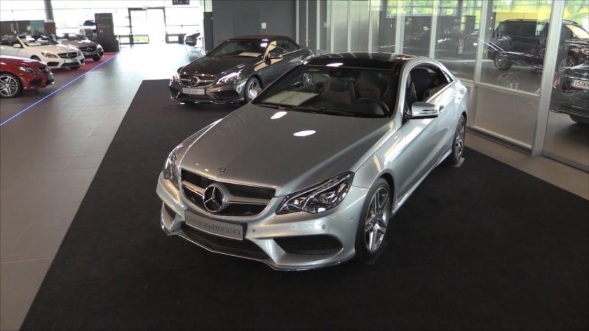 Mercedes e AMG Coupe 2015