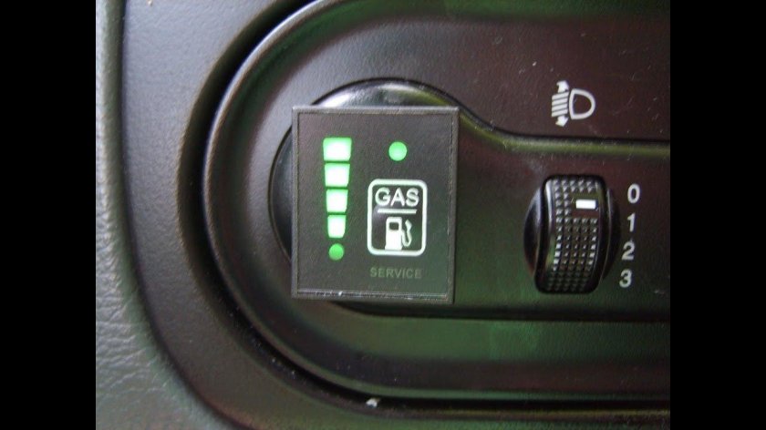 Кнопка ГБО 4 поколения 2107