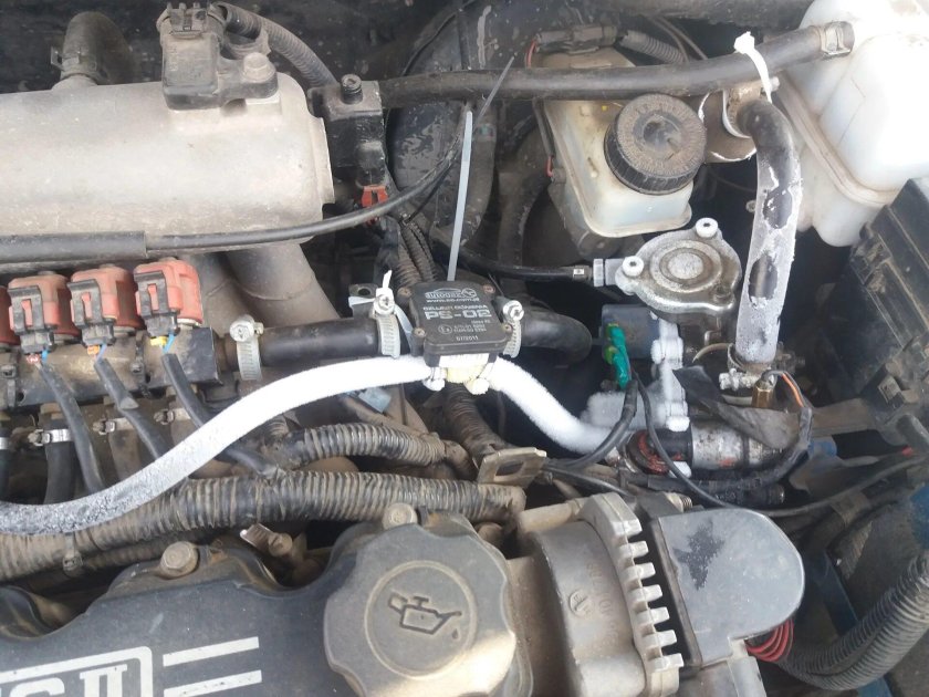 Шевроле Авео 16 клапанный ГБО