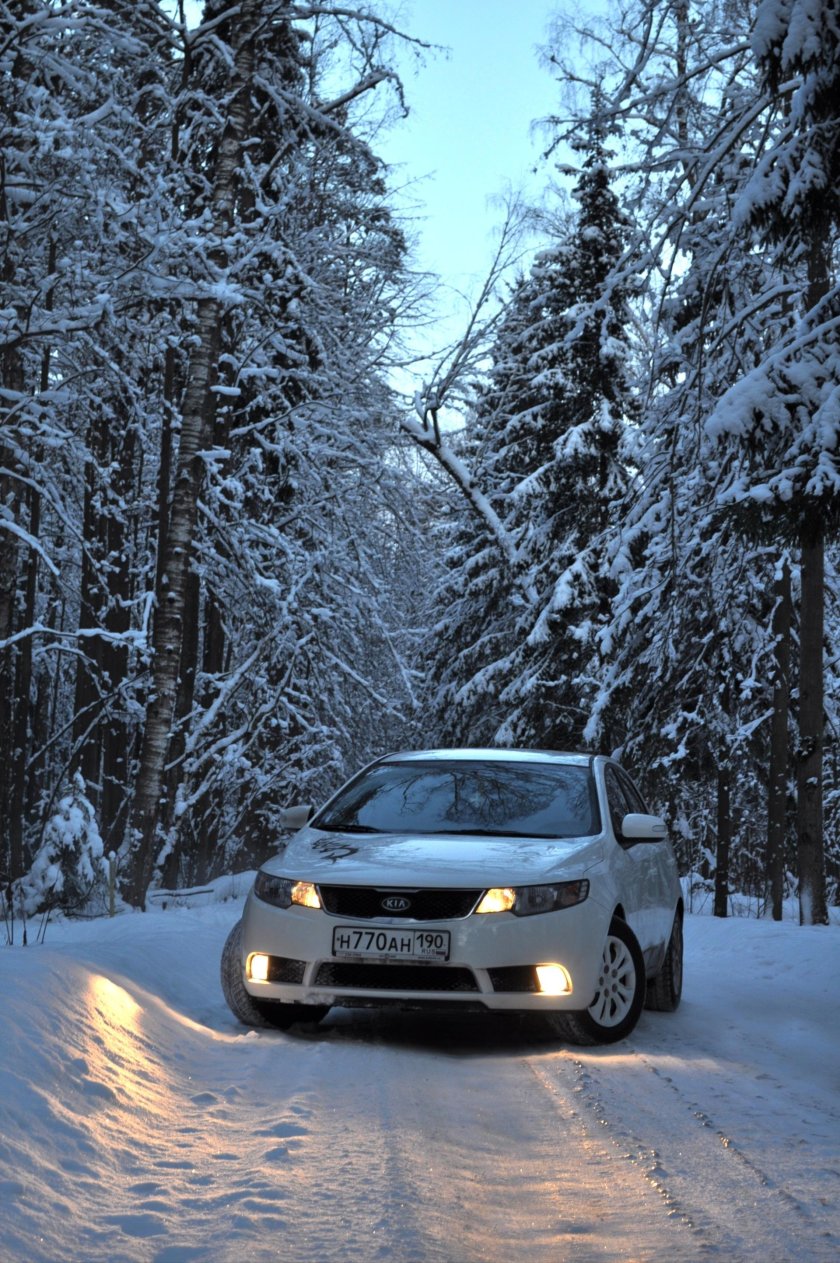 Автомобиль зимой