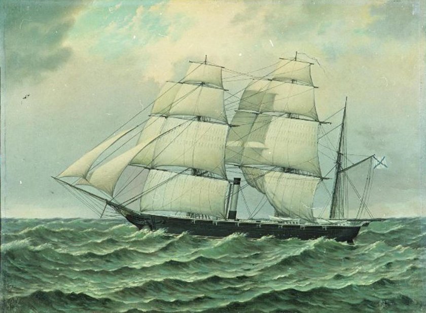 Парусно-винтовой Корвет Витязь