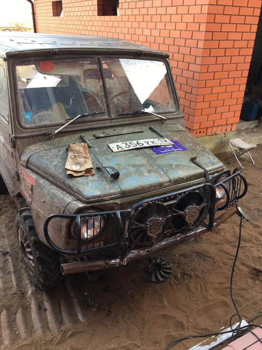 Бампер на ЛУАЗ